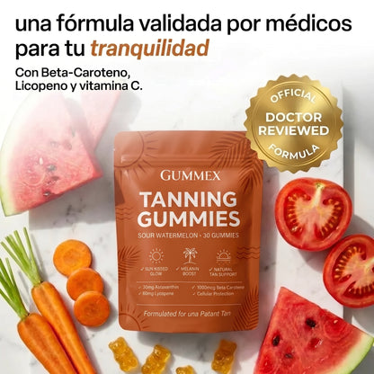 TANNING GUMMIES - gomitas para la piel