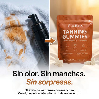 TANNING GUMMIES - gomitas para la piel